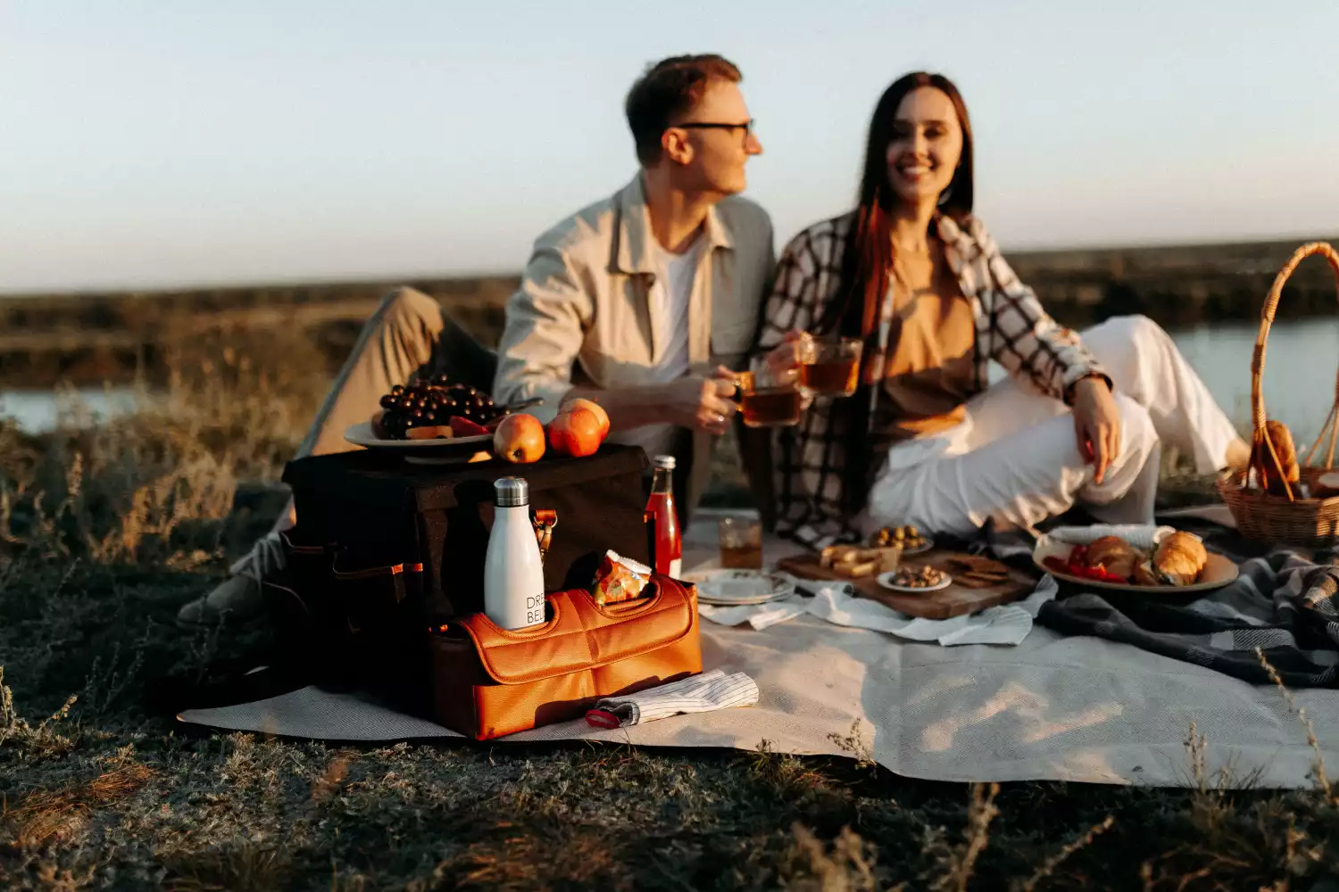 beach or picnic blanket