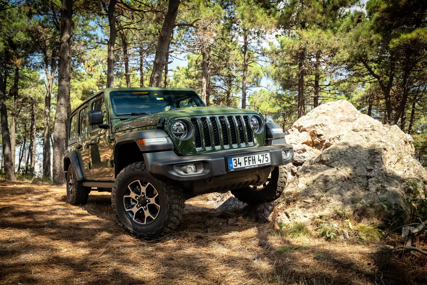 Jeep Wrangler trunk organizer